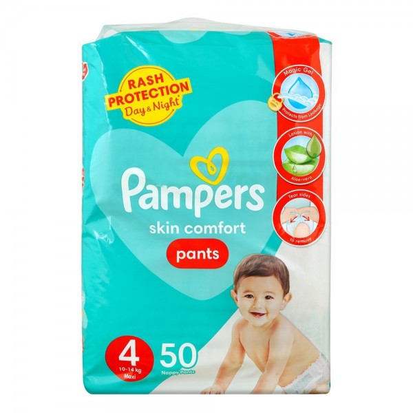 PAMPERS PANTS 4x50
