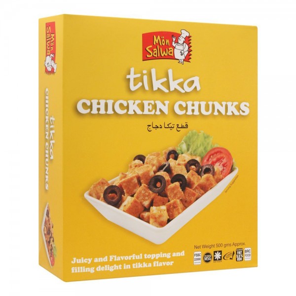 MON SALWA TIKKA CHUNKS 500G