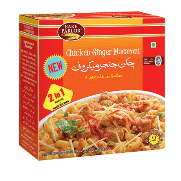 BAKE PARLOR CHICKEN GINGER MACRONI 250GM