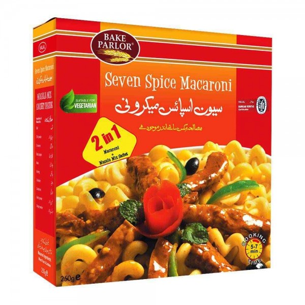 BAKE PARLOR SEVEN SPICES MACRONI 250GM