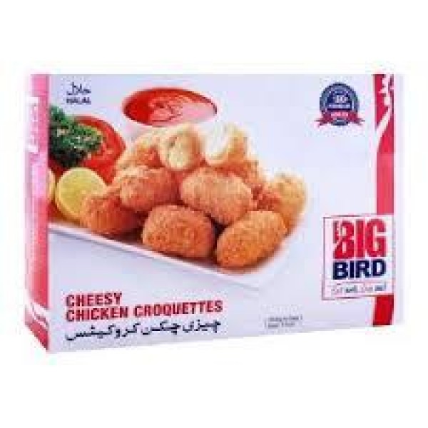 BIG BIRD CHEESY CHICKEN CROQUETTES 220GM