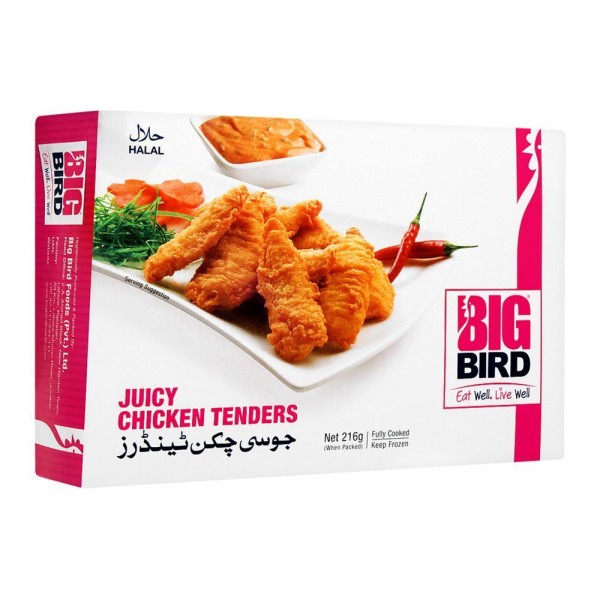 BIG BIRD JUICY CHICKEN TENDER 216GM