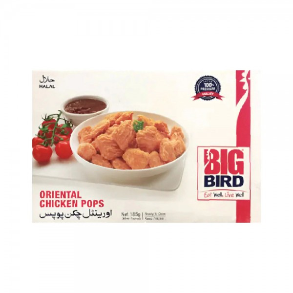 BIG BIRD ORIENTAL CHICKEN POPS 185GM