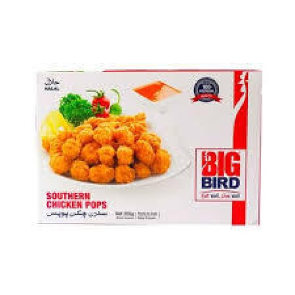 BIG BIRD SOUTHERN CHICKEN POPS 230GM