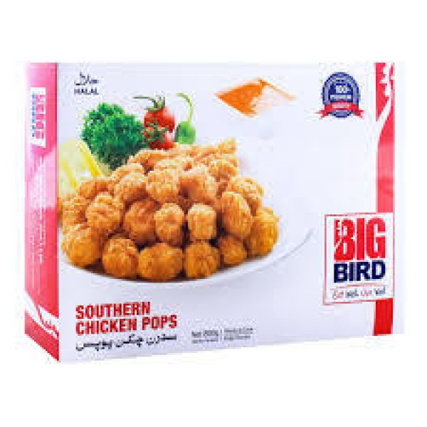 BIG BIRD SOUTHERN CHICKEN POPS 800GM