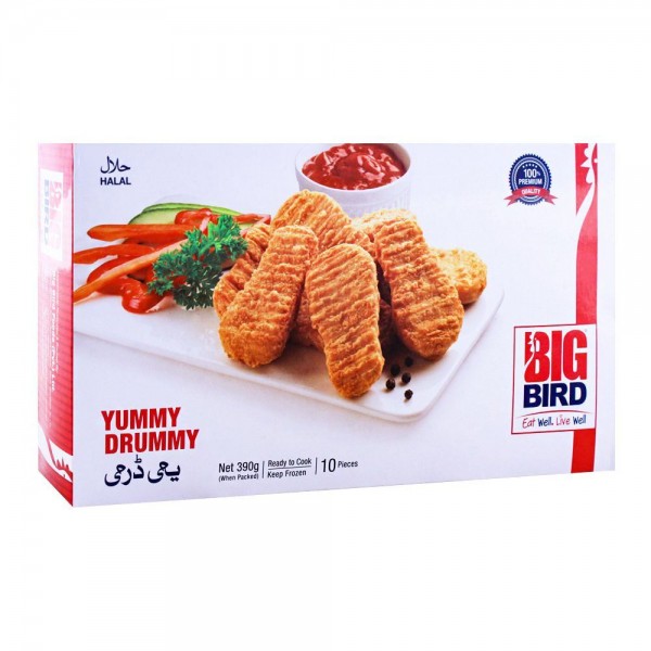 BIG BIRD YUMMY DRUMMY 390GM