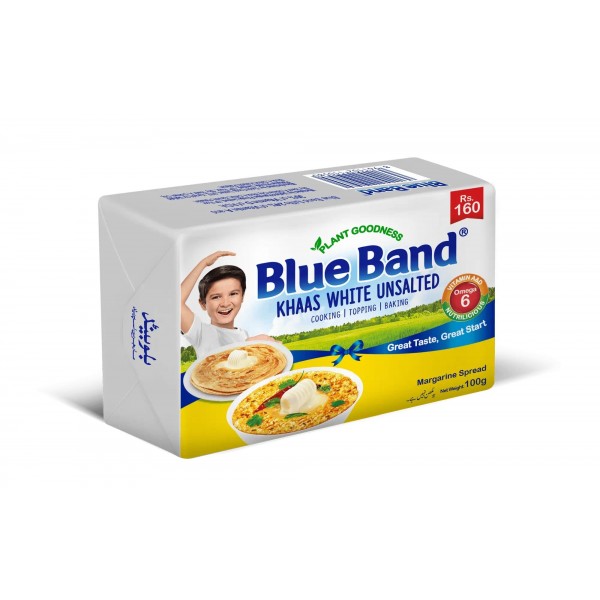 BLUE BAND MARGARINE SPREAD UNSALTED 100GM