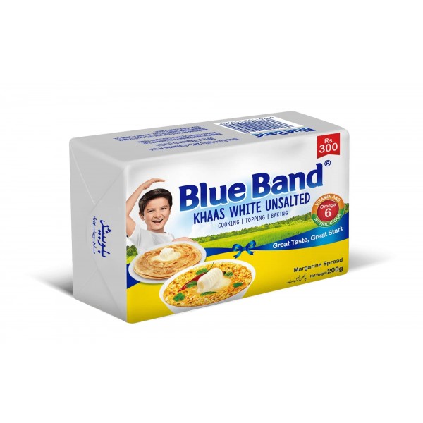 BLUE BAND MARGARINE SPREAD UNSALTED 200GM