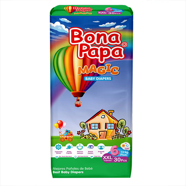 BONA MAGIC BABY DIAPER ECO XXL 30 PCS