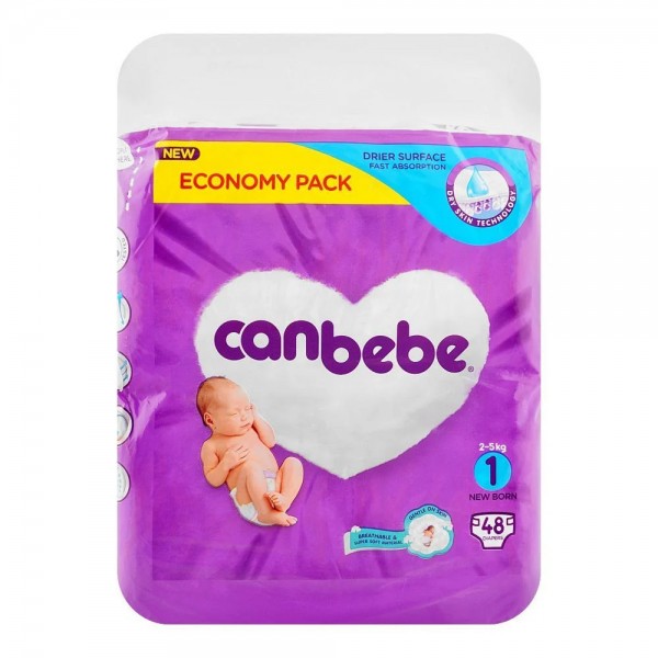 CANBEBE DIAPERS 1-48