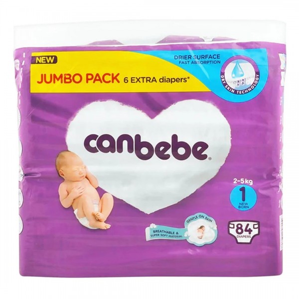CANBEBE DIAPERS 1-84