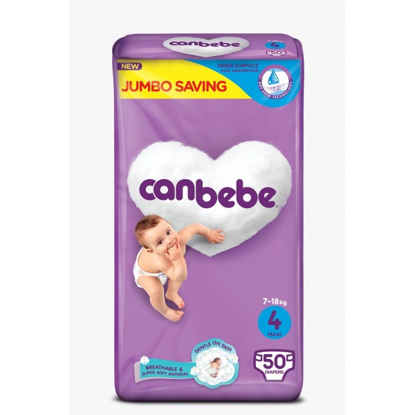 CANBEBE DIAPERS 4-50