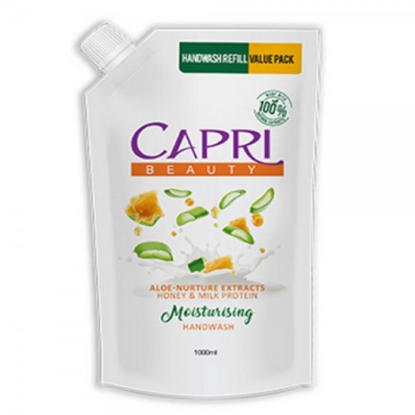 CAPRI HAND WASH WHITE 1000ML REFIL