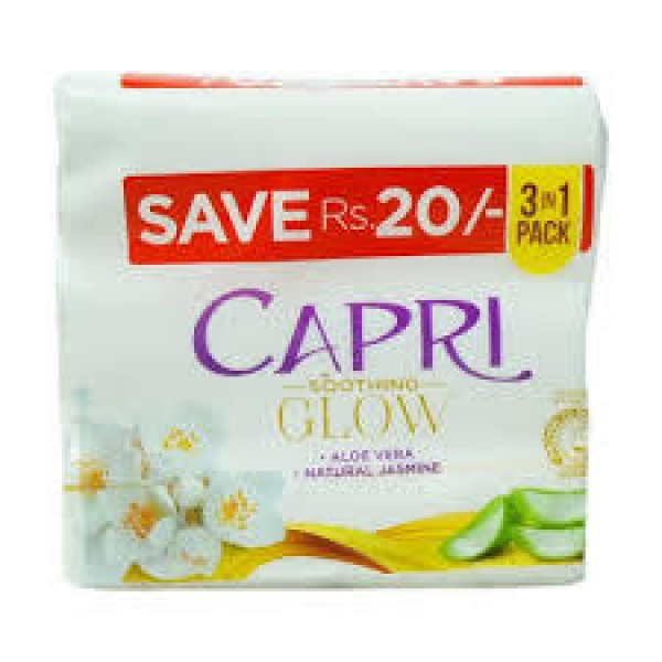 CAPRI SOAP ALOE 3x150G