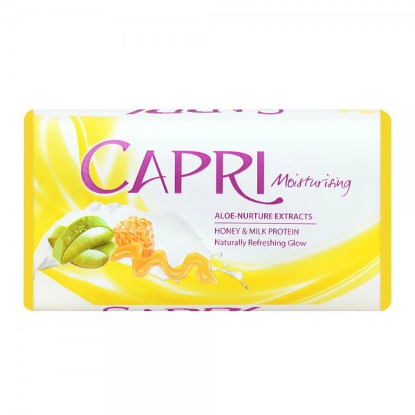CAPRI SOAP ALOE WHITE 100GM