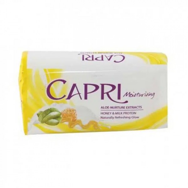 CAPRI SOAP ALOE WHITE 120GM