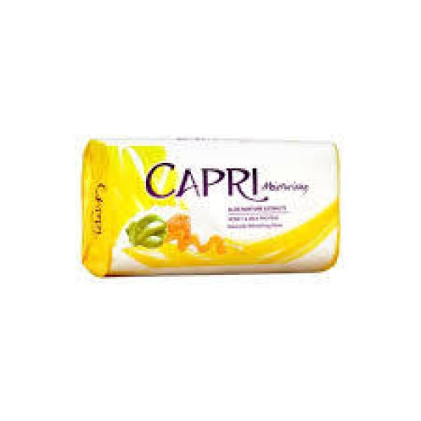 CAPRI SOAP ALOE WHITE 150GM