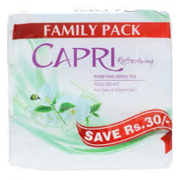 CAPRI SOAP GREEN TEA 3x160G