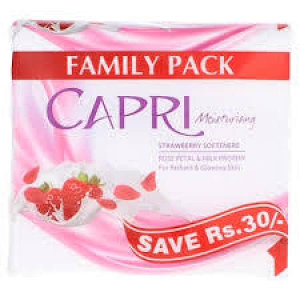 CAPRI SOAP STRAWBERRY 3x120G