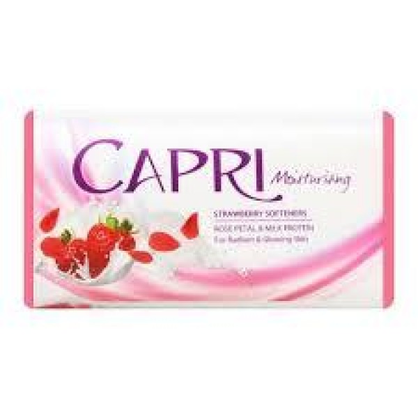 CAPRI SOAP STRAWBERRY PINK 100GM
