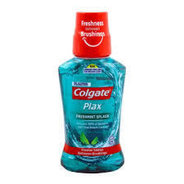 COLGATE PLAX FRESHMINT SPLASH MOUTH WASH 250ML