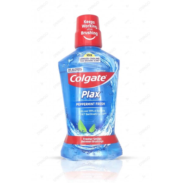 COLGATE PLAX PEPPERMINT MOUTH WASH 60ML