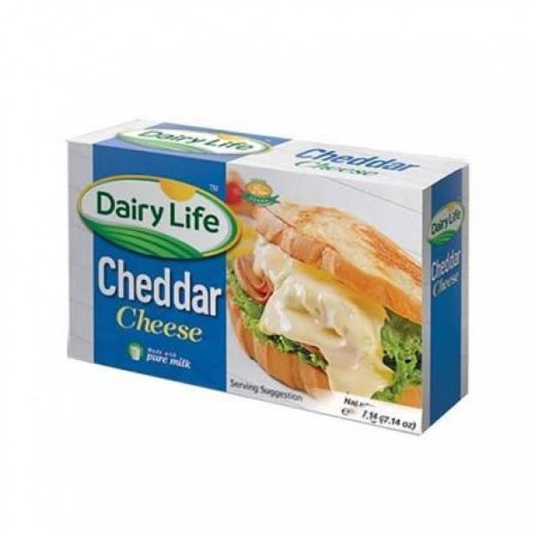 DAIRY LIFE CHEDDAR BLOCK 400GM