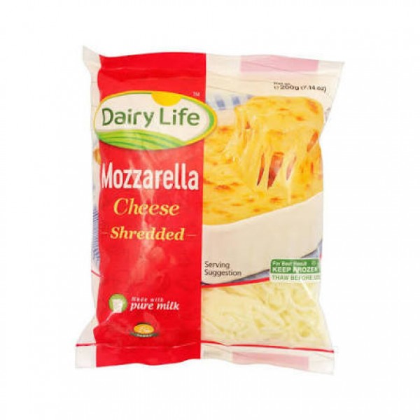 DAIRY LIFE MOZARELLA SHRED 200GM