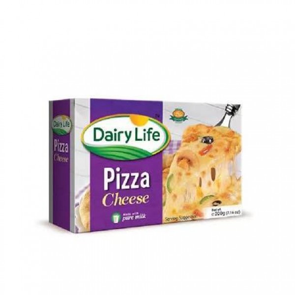 DAIRY LIFE PIZZA CHESSE BLOCK 200GM