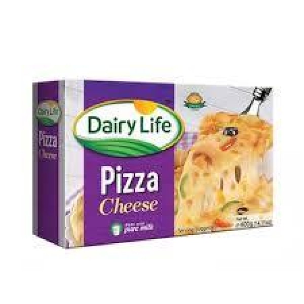 DAIRY LIFE PIZZA CHESSE BLOCK 400GM