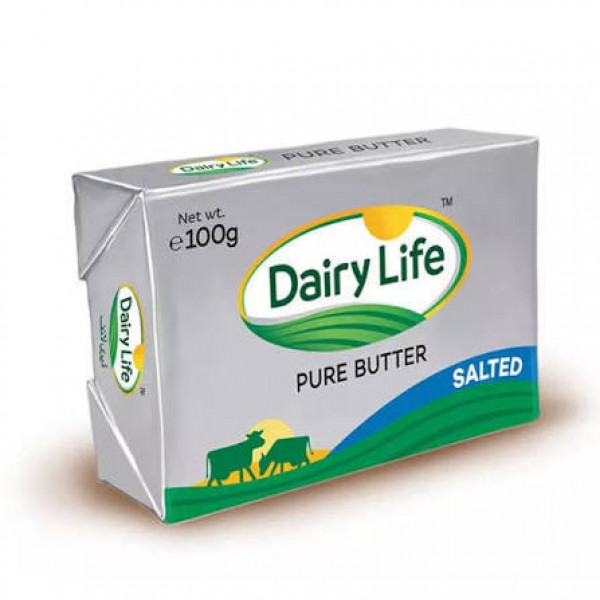 DAIRY LIFE SALTED BUTTER 100GM