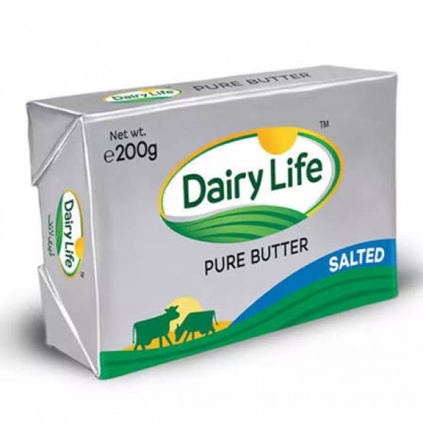 DAIRY LIFE SALTED BUTTER 200GM