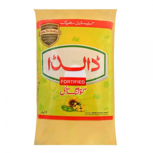 DALDA COOKING OIL 1LITRE POLY BAG