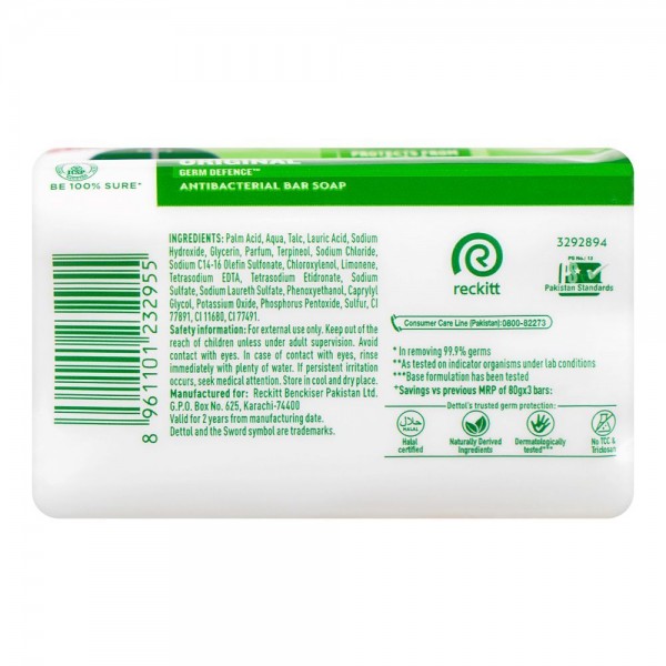 DETTOL ORIGINAL SOAP 80GM