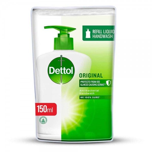 DETTOL REFIL LIQUID HAND WASH ORIGNAL 150ML