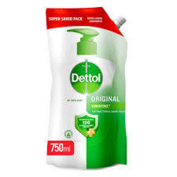 DETTOL REFILL LIQUID HAND WASH ORIGNAL 750ML