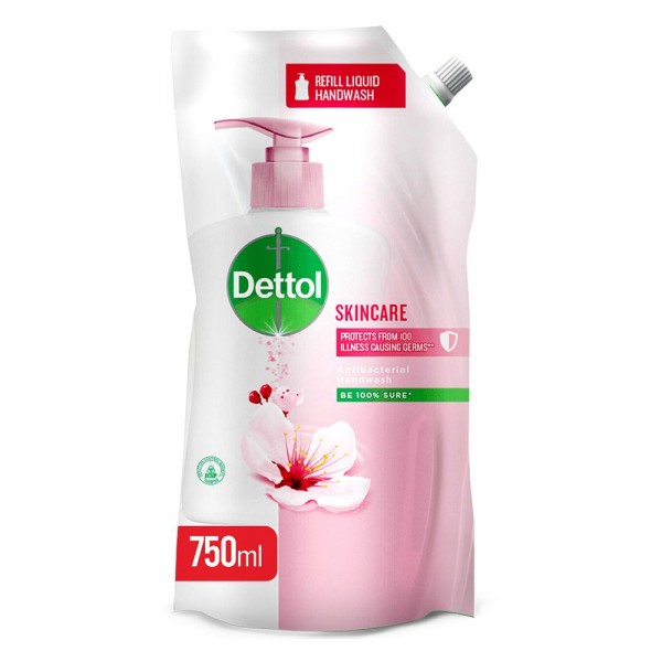 DETTOL REFILL LIQUID HAND WASH SKIN CARE 750ML