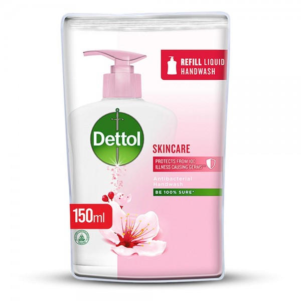 DETTOL REFILL LIQUID HANDWASH SKIN CARE 150ML