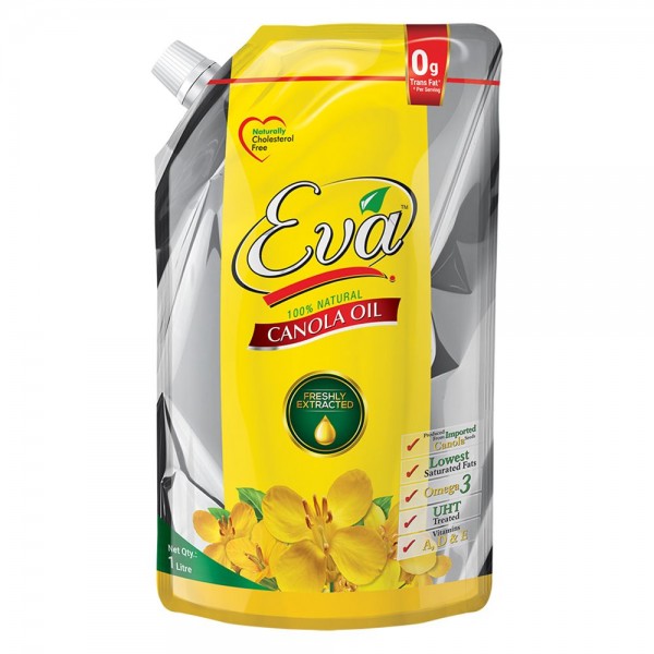 EVA CANOLA OIL 1 LITRE POLYBAG
