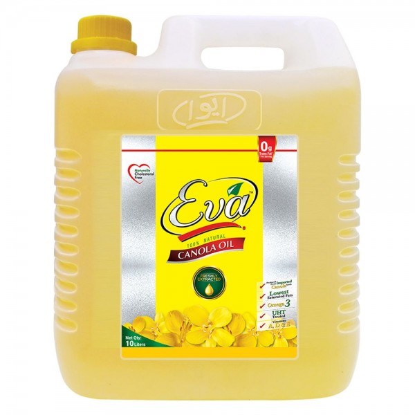 EVA CANOLA OIL 10 LITRE JERRY CAN