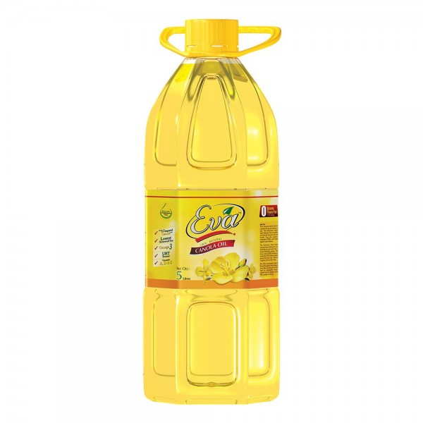EVA CANOLA OIL 5 LITRE BOTTLE