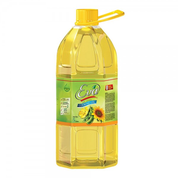 EVA COOKING OIL 5 LITRE BOTTLE