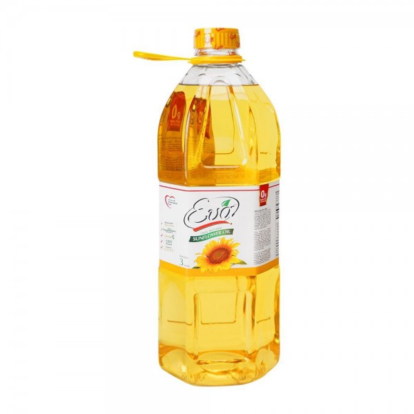 EVA SUNFLOWER OIL 3 LITRE BOTTLE