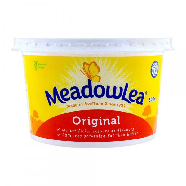 HAPPY COW MEADOWLEA ORIGINAL BUTTER 500GM