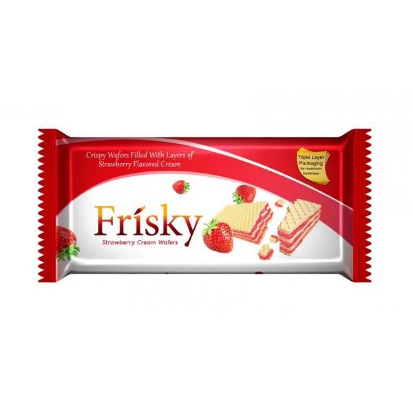 INOVATIVE FRISKY STRAWBERRY CREAM WAFER RS 150