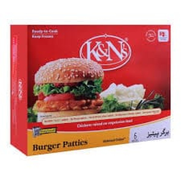 K&N BURGER PATTIES 400GM