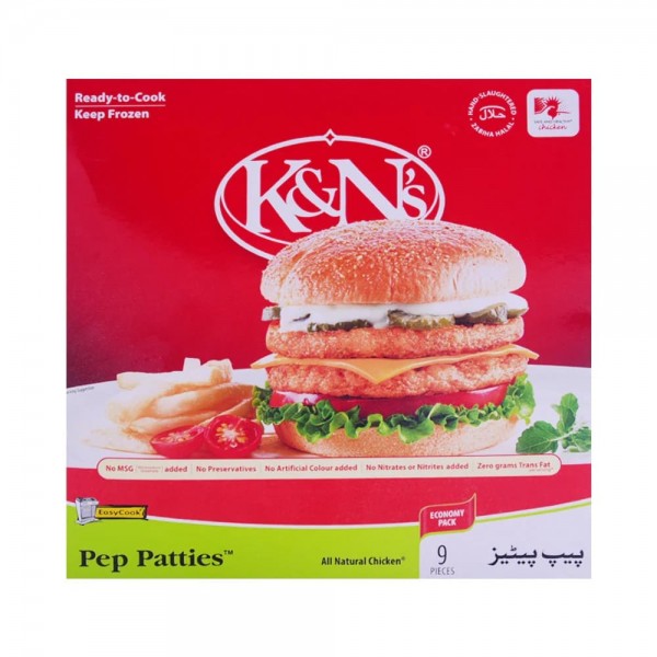 K&N`S PEP PATTIES 850GM
