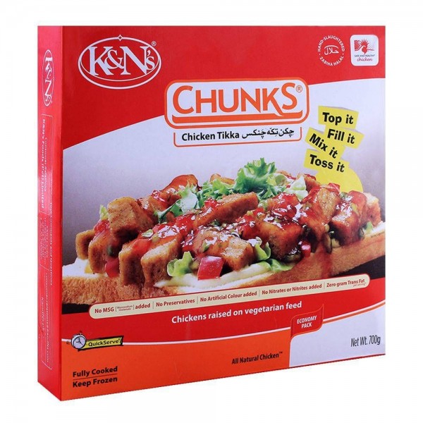 K&N"S TIKKA CHUNKS 700GM