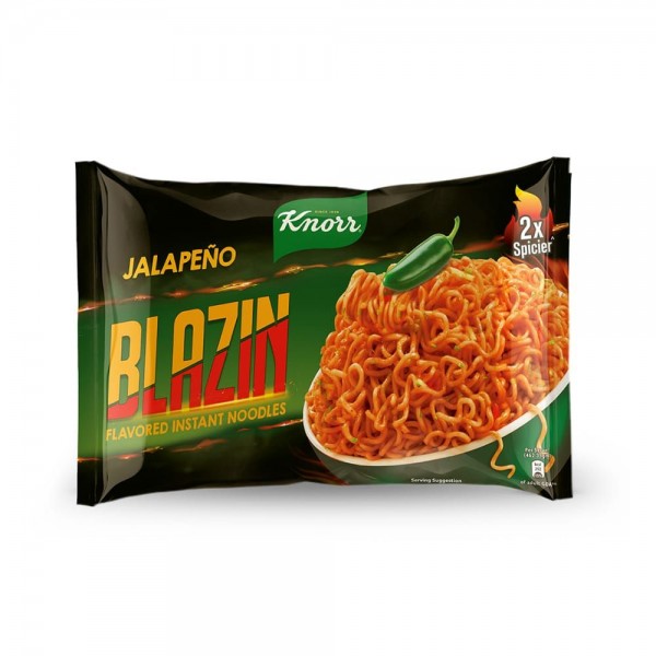KNORR BLAZIN JALAPENO NOODLES 133GM