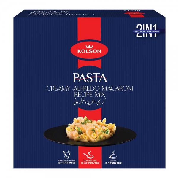 KOLSON CREAMY ALFREDO MACRONI 250GM